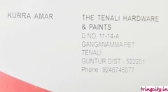 The Tenali Hardware