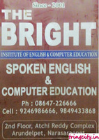 The Bright Institute of English & Computer Education