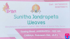 Sunitha Jandrapeta Weaves