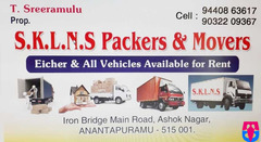 S.K.L.N.S.Packers & Movers
