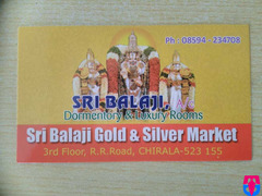 Sri Balaji Dormentory & Luxury Rooms